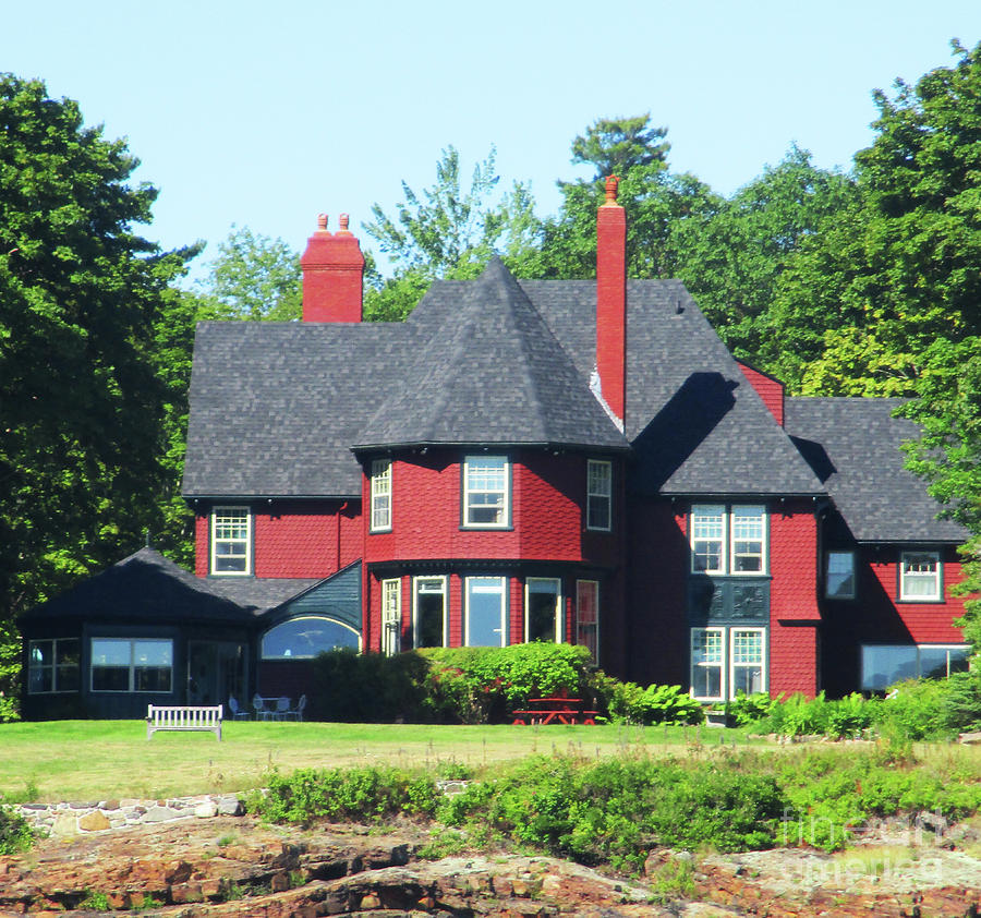 Bar Harbor Home 2 Photograph By Randall Weidner - Fine Art America