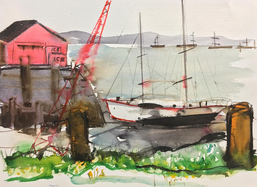 Bar Harbor Painting - Rockland, Maine by Penny Mann