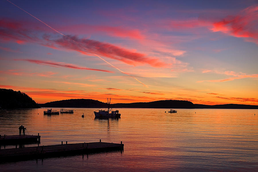 Bar Harbor Sunrise - Maine Photograph by Stuart Litoff