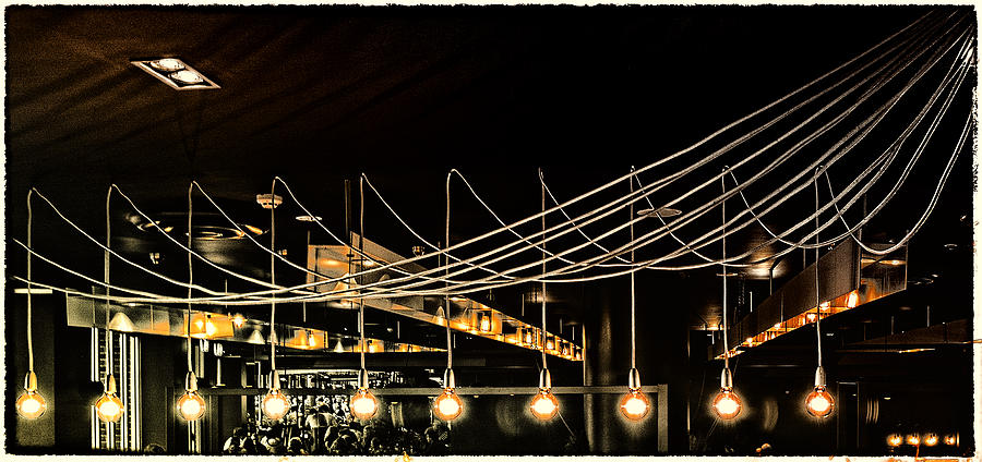 Bar lights Photograph by Andrei SKY