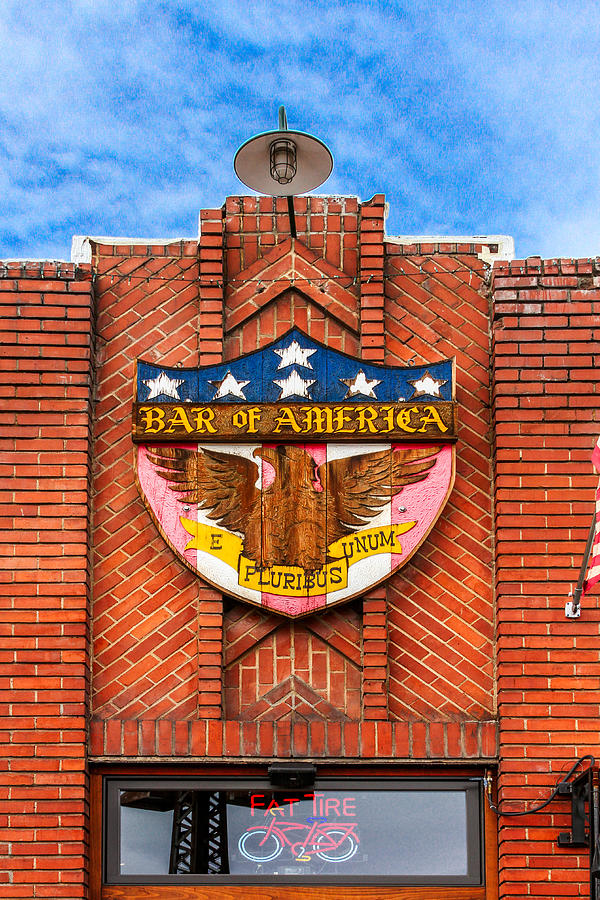 Bar of America Photograph by Bill Gallagher