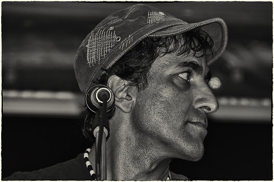 Portrait Photograph - Bar singer by Andrei SKY