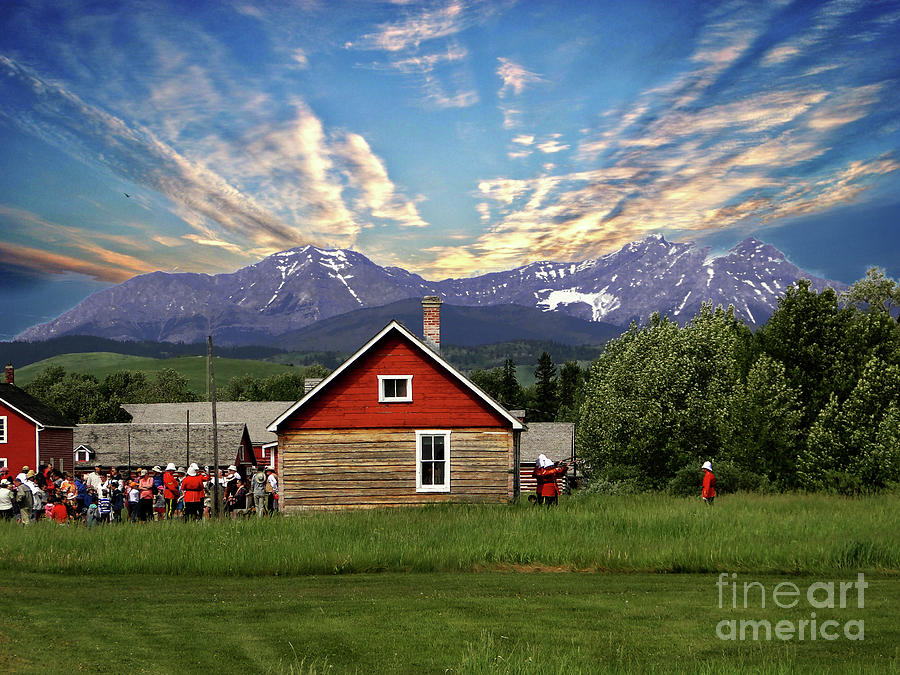 Bar U Ranch In Magnificent Alberta II Photograph by Al Bourassa