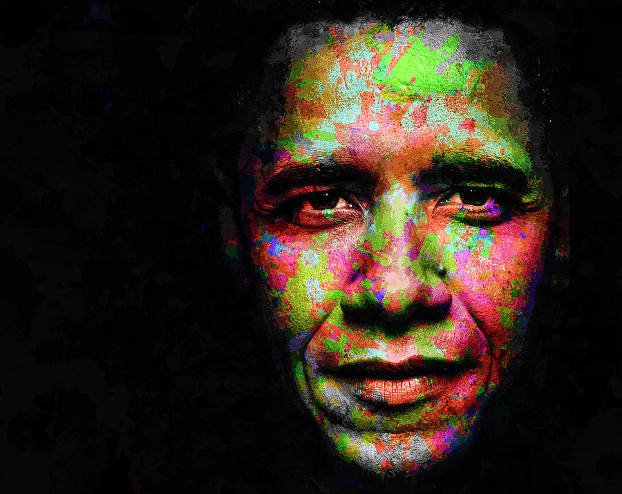 Barack Obama Mixed Media