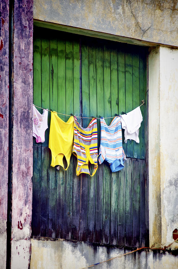 Cuba Photograph - Baracoa Door 3 by Claude LeTien