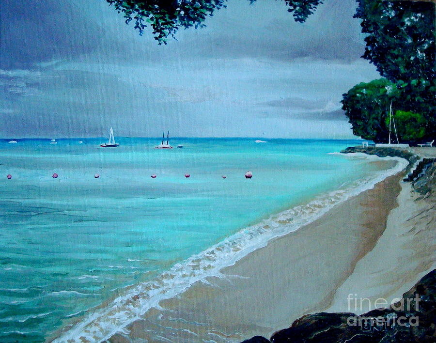 Barbados Painting by Elizabeth Robinette Tyndall