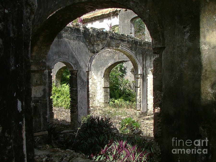 Barbados Ruins Photograph by Neil Zimmerman