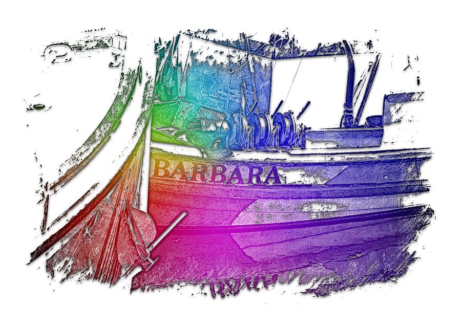 Barbara Cool Rainbow 3 Dimensional Photograph by DiDesigns Graphics