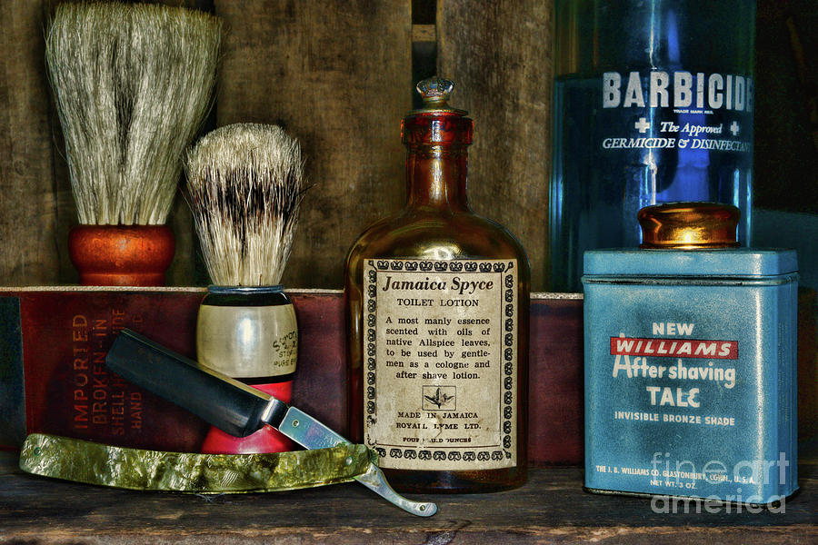 Barber-After the Shave Photograph by Paul Ward