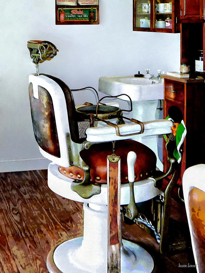 Barber Chair Photograph by Susan Savad