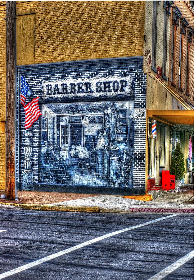 Barber Shop Corner Photograph by Randy Pollard