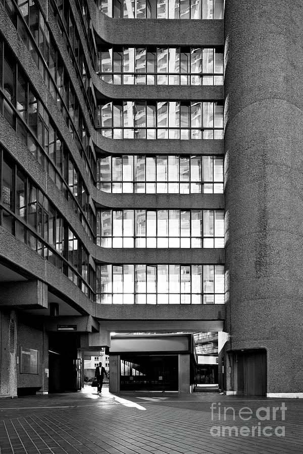 Architecture Photograph - Barbican, London by David Bleeker