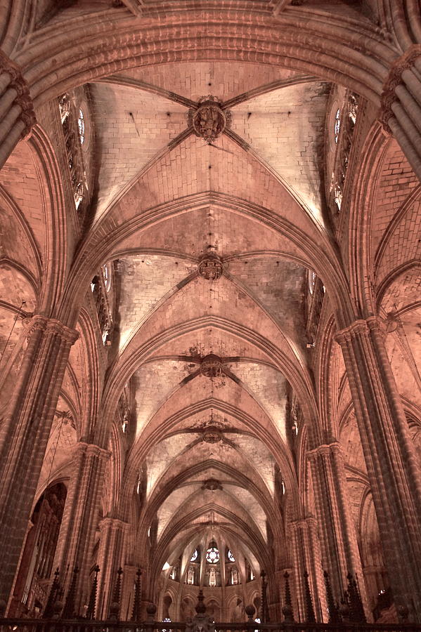Barcelona Cathedral Gothic Architecture Photograph by Blair Seitz