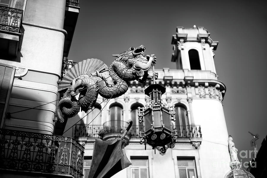 Barcelona Dragon in Spain Photograph by John Rizzuto
