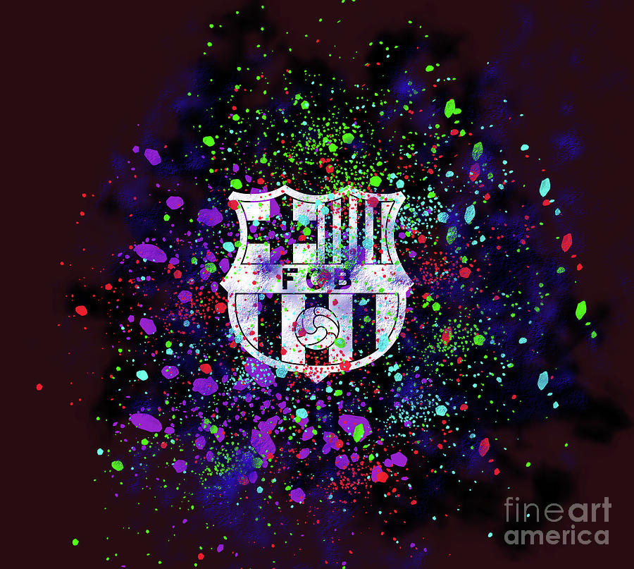 Barcelona FC Digital Art by Koma Rudiz - Fine Art America