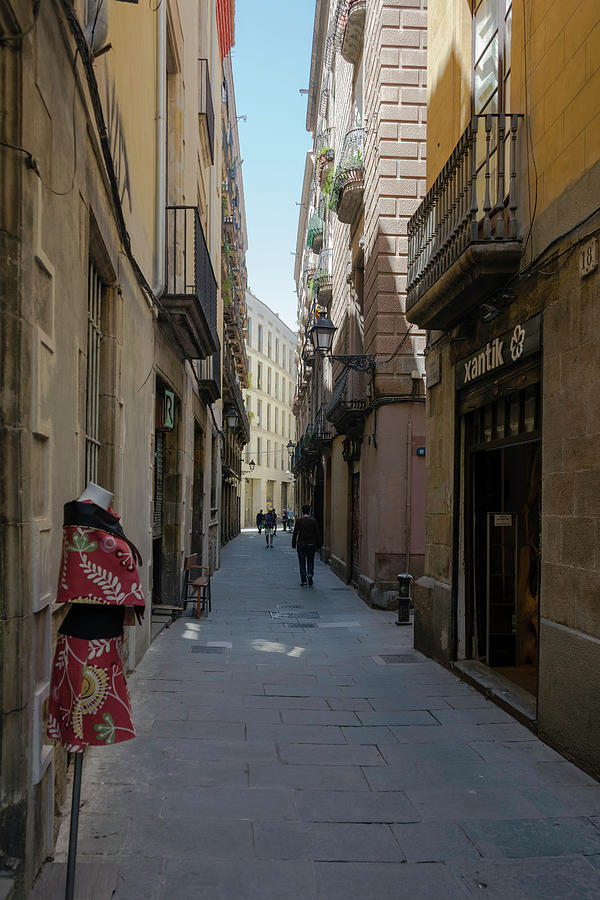Barcelona Old City 1 Photograph by Steven Richman