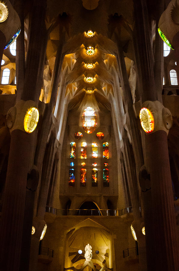 Barcelona - Sagrada Familia 2  Photograph by AM FineArtPrints