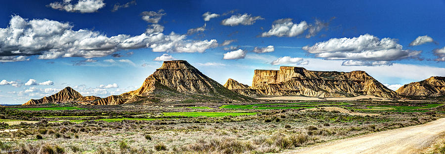 Bardenas desert panorama 4 Photograph by Weston Westmoreland
