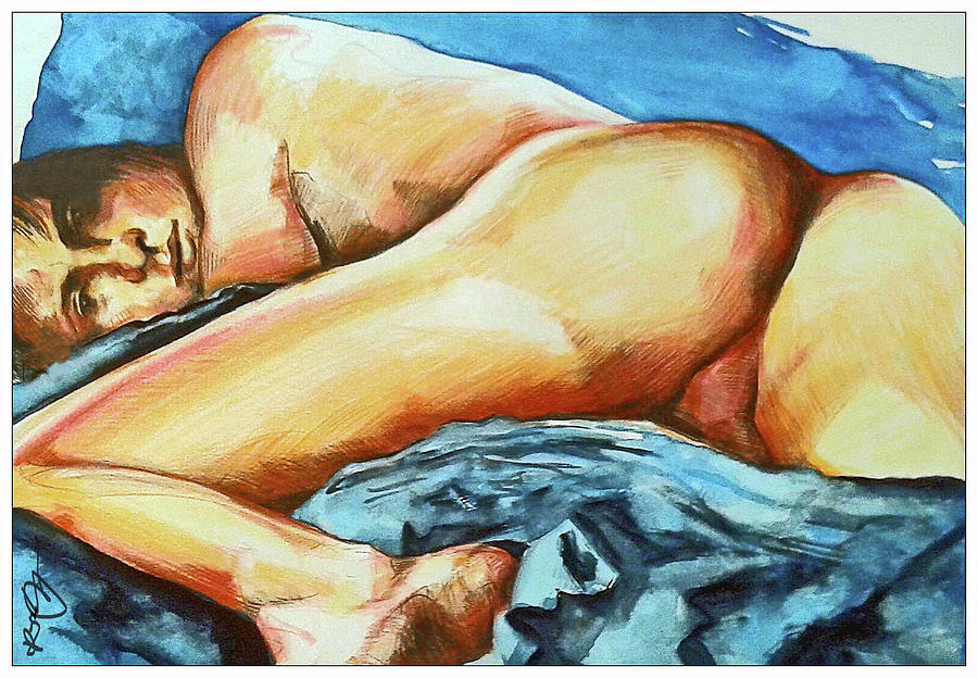 Naked Bare Truth Painting by Rene Capone