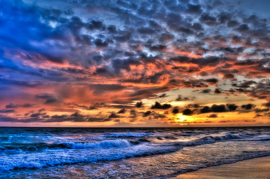 Barefoot Beach Sunset Photograph by Rich Leighton