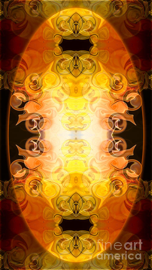 Barely Contained Excitement Abstract Organic Bliss Art by Omaste Digital Art by Omaste Witkowski
