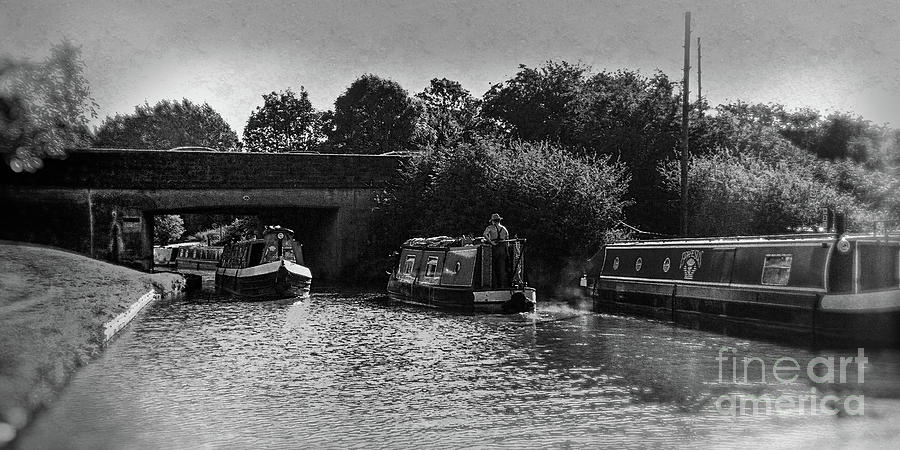Boat Photograph - 10950 Cruising On The Grand Union Canal 02 by Colin Hunt