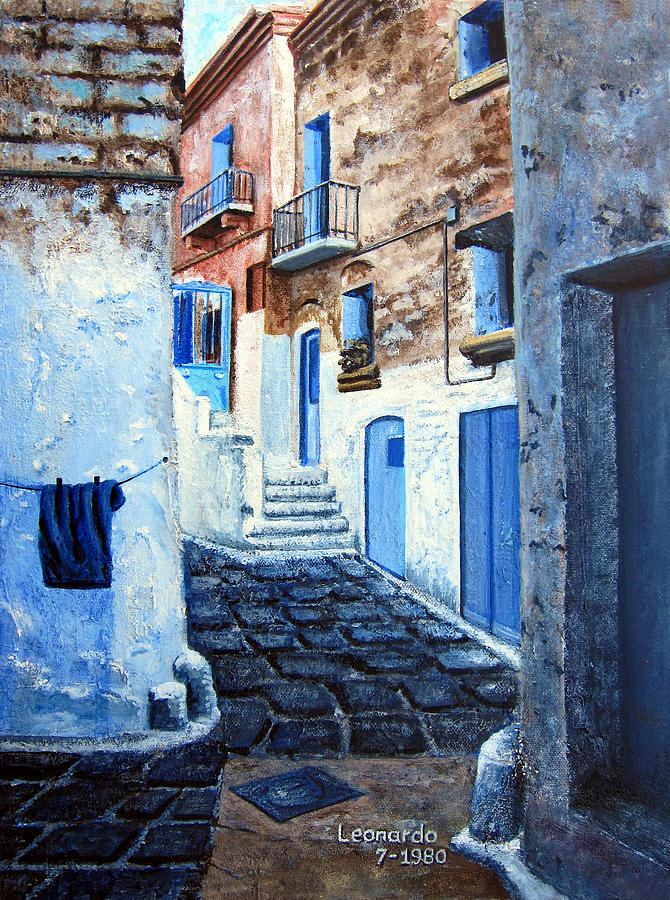 Bari Italy Painting by Leonardo Ruggieri