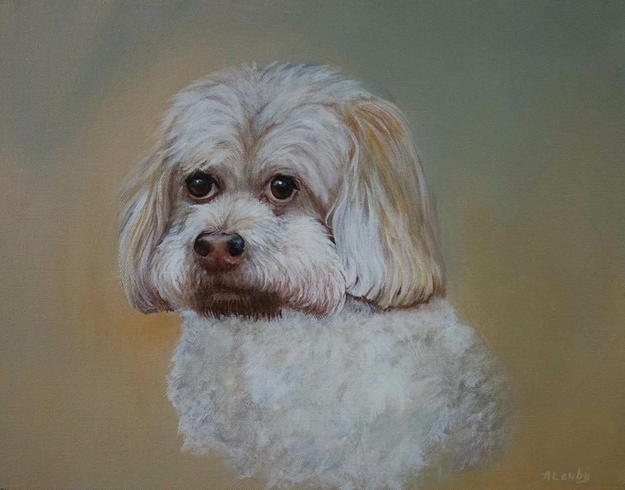 Barkley Painting by Nancy Lauby
