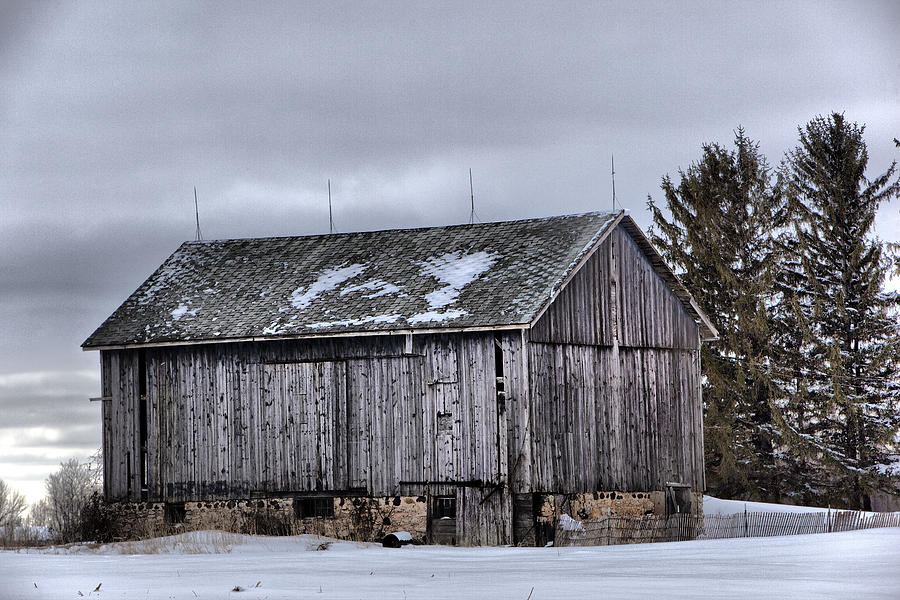 Barn 2 Photograph by CA  Johnson
