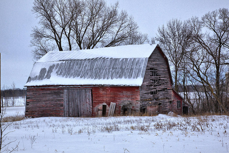 Barn 4 Photograph by CA  Johnson