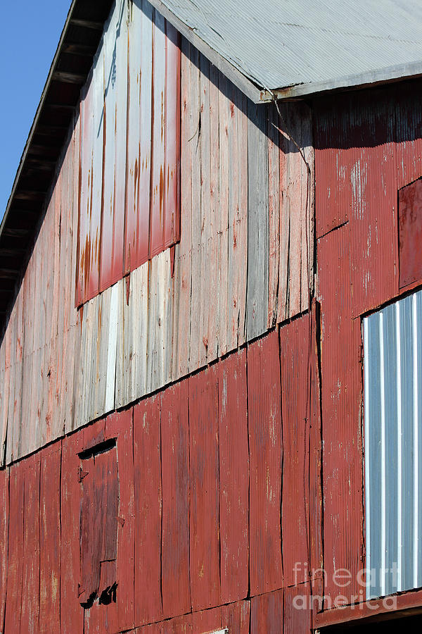 Barn Abstract Photograph by Karen Adams
