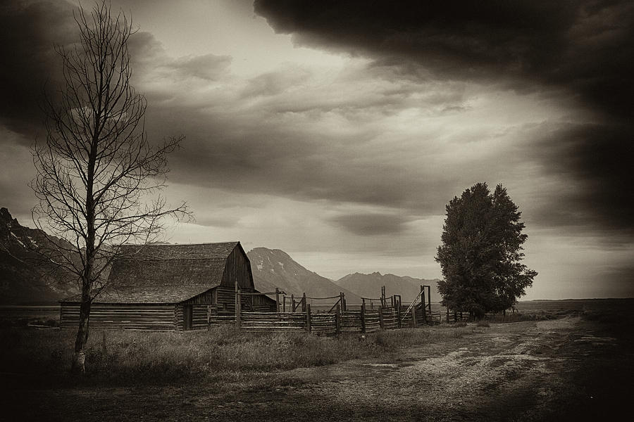 Barn and Corral Photograph by Hugh Smith
