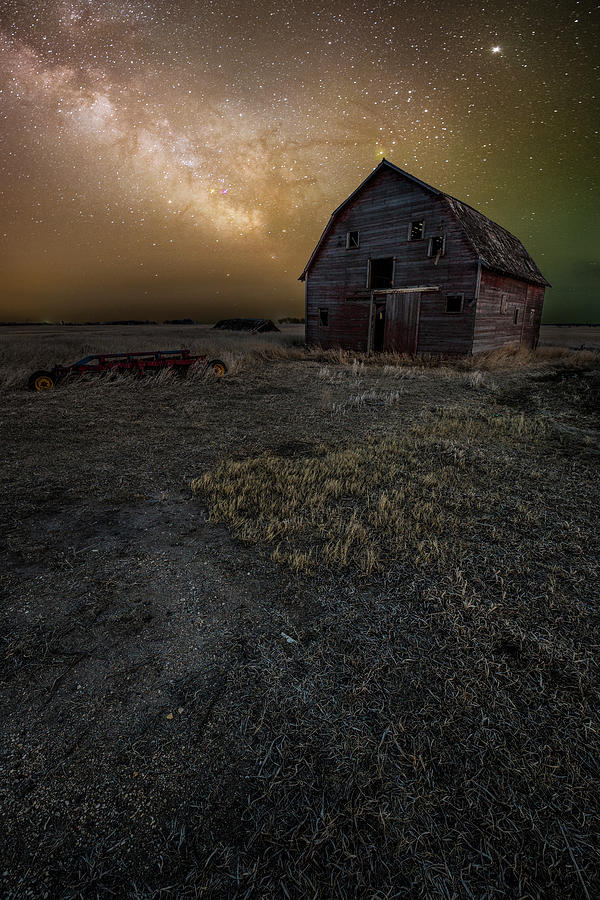 Barn Astronomy 3 Photograph by Aaron J Groen