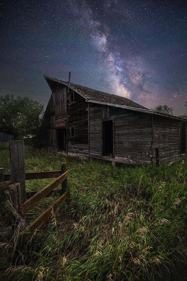 Barn Astronomy  Photograph by Aaron J Groen