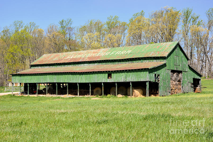 Barn at Sweet Briar Photograph by Katherine W Morse