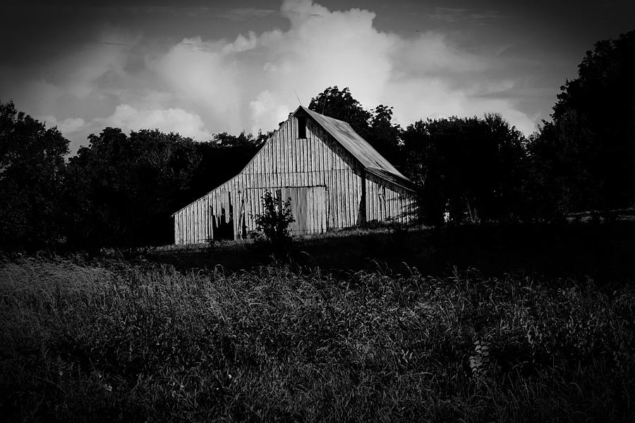 Barn Black and White Photograph by Ester McGuire