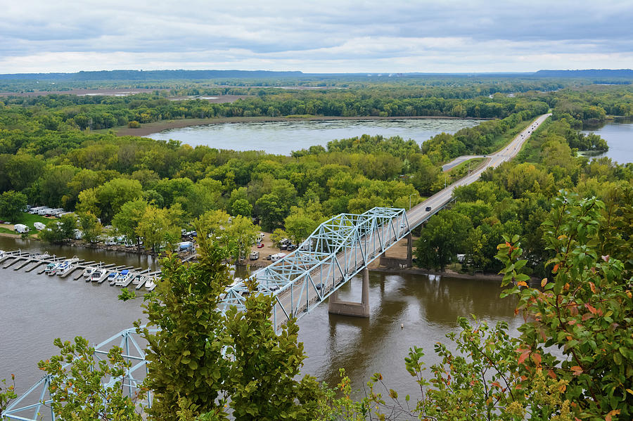Barn Bluff Bridge Photograph By Kyle Hanson