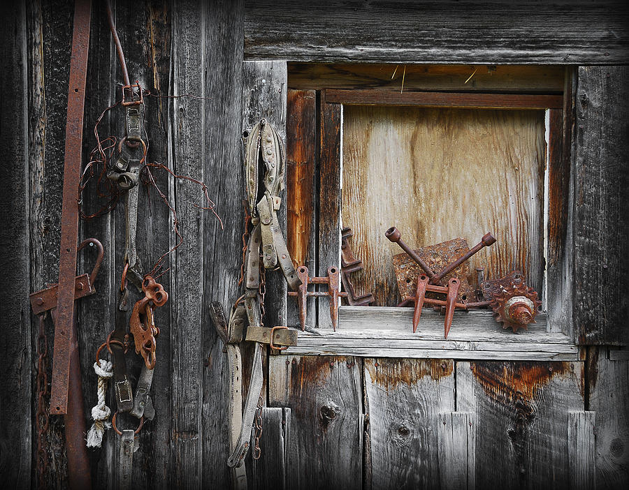 Barn Photograph - Barn Decor by Wayne Sherriff