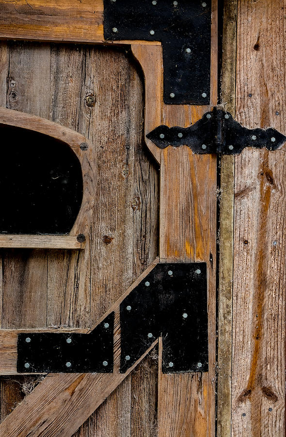 Barn Door Close-Up 2 Photograph by Richard Goldman