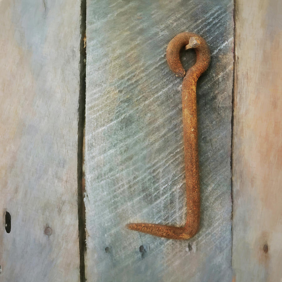Barn Door Hook Photograph by Lori Deiter