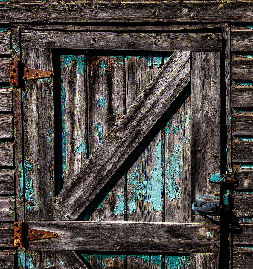 Barn Door Photograph by Michael Ash