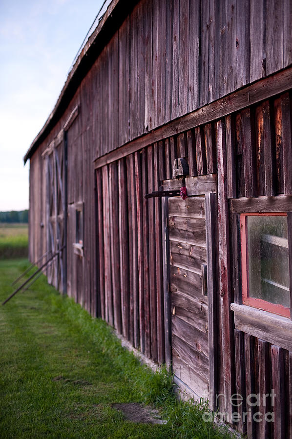 Barn Door Small Photograph by Steven Dunn