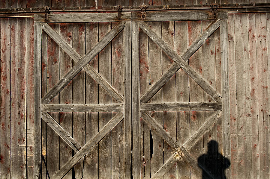 Barn Door Photograph by Steven Dunn