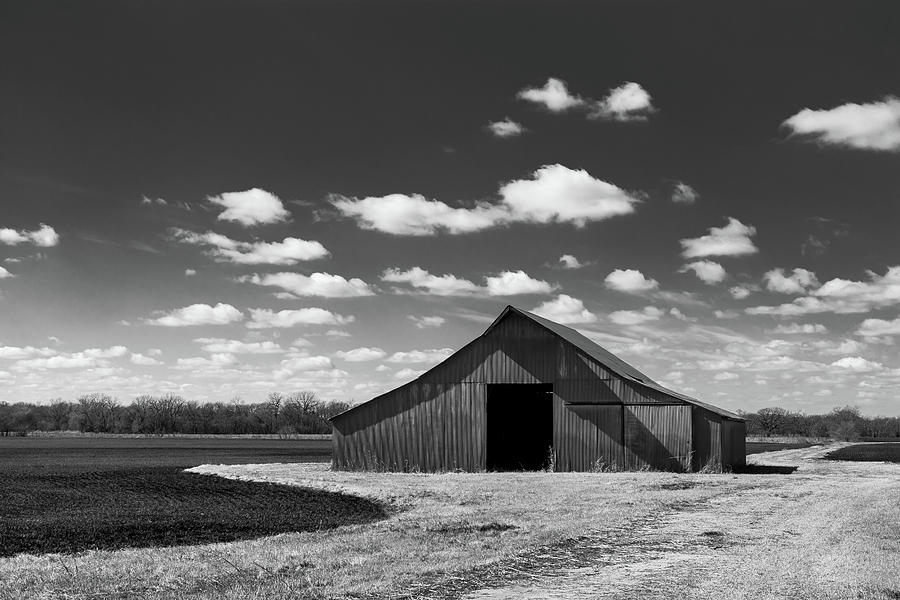 Barn in Clouds Photograph by Hillis Creative