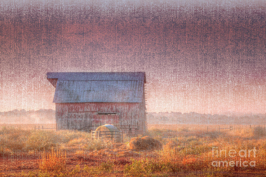 Farm Photograph - Barn in Early Light  by Larry Braun