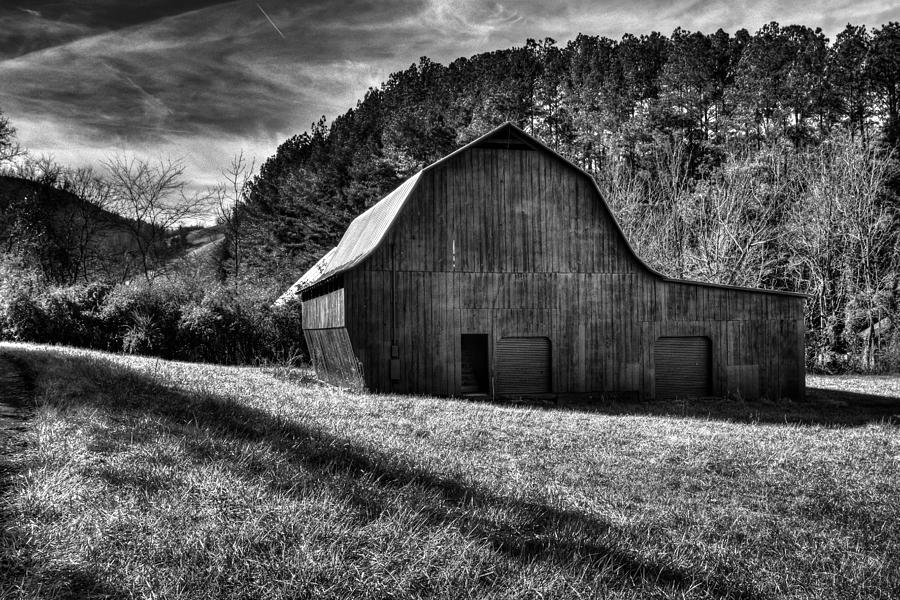 Barn in the Smokies Photograph by George Kenhan