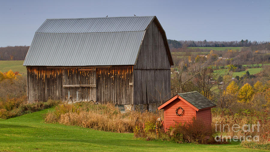 Barn In Upstate New York Photograph