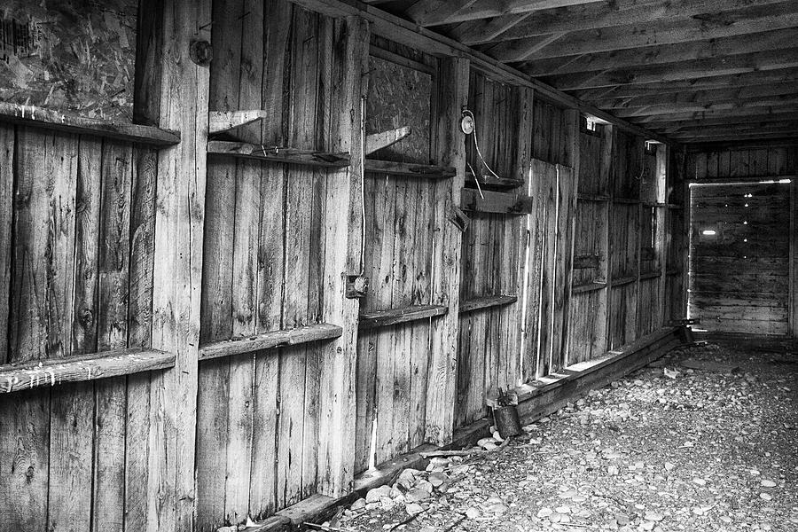 Barn Interior Photograph by Hugh Smith