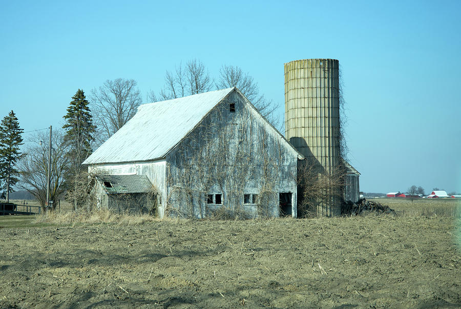 Barn On A Farm Photograph