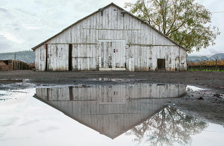 Barn Reflection Photograph